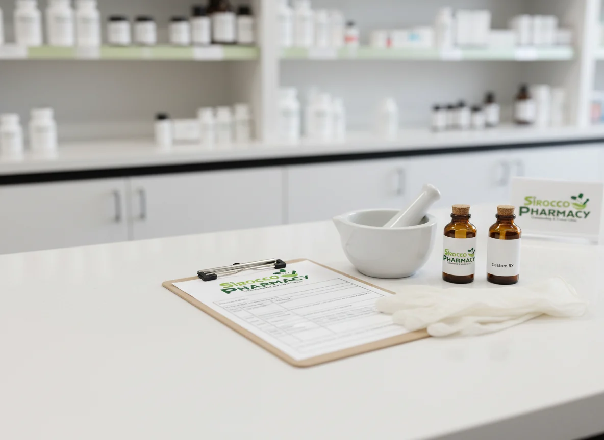 Compounding pharmacy services in Calgary at Sirocco Pharmacy