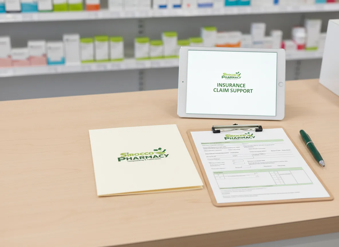 Insurance claim support resources for Sirocco Pharmacy patients in Calgary