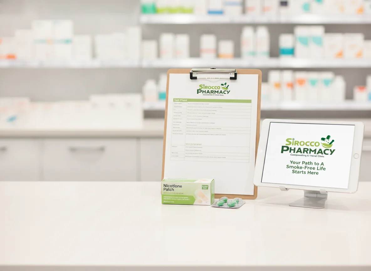 Smoking cessation support service at Sirocco Pharmacy in Calgary