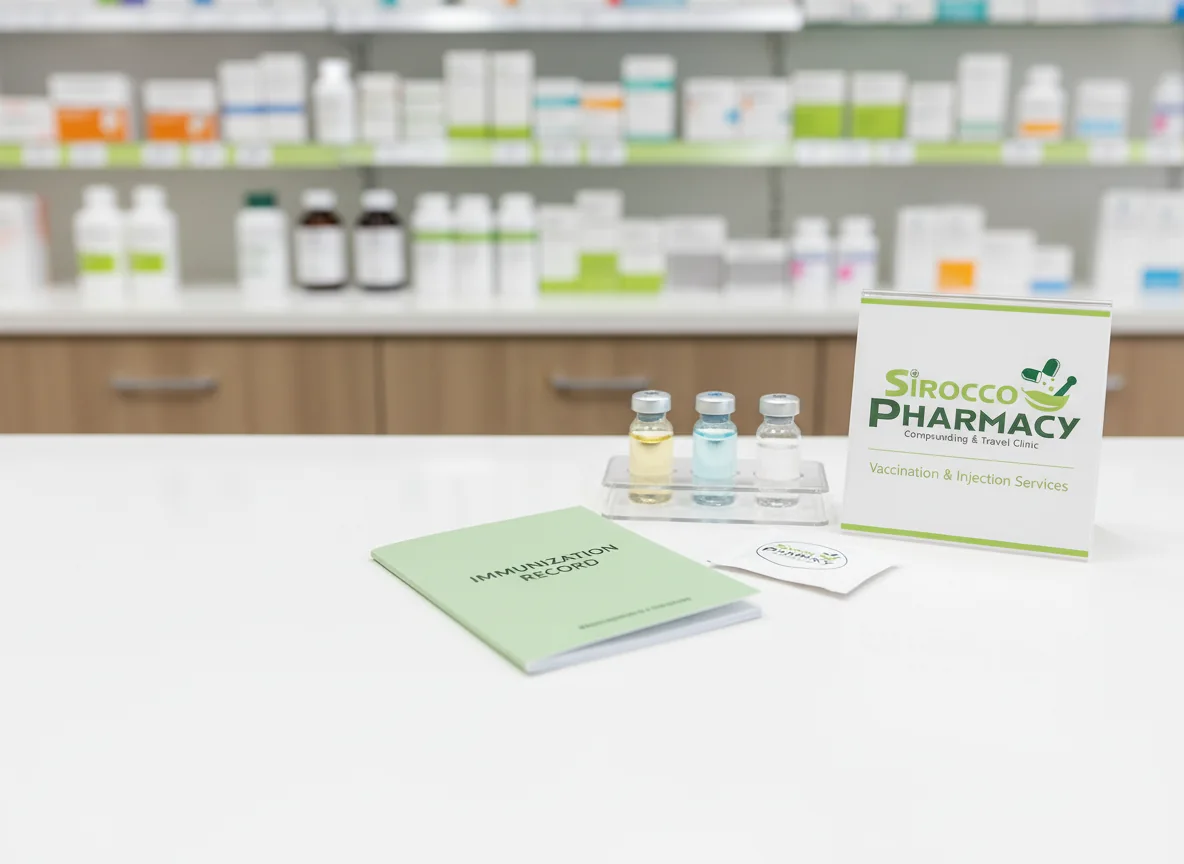 Vaccinations and injection services at Sirocco Pharmacy in Calgary SW